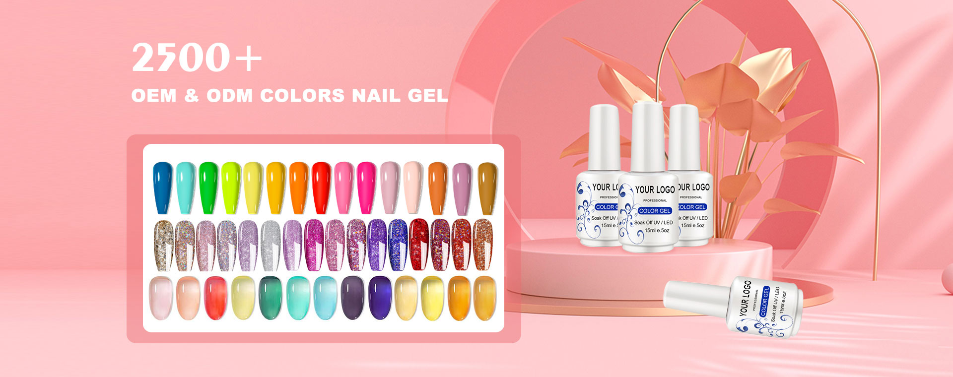 Glitter Gel Polish Produsenter