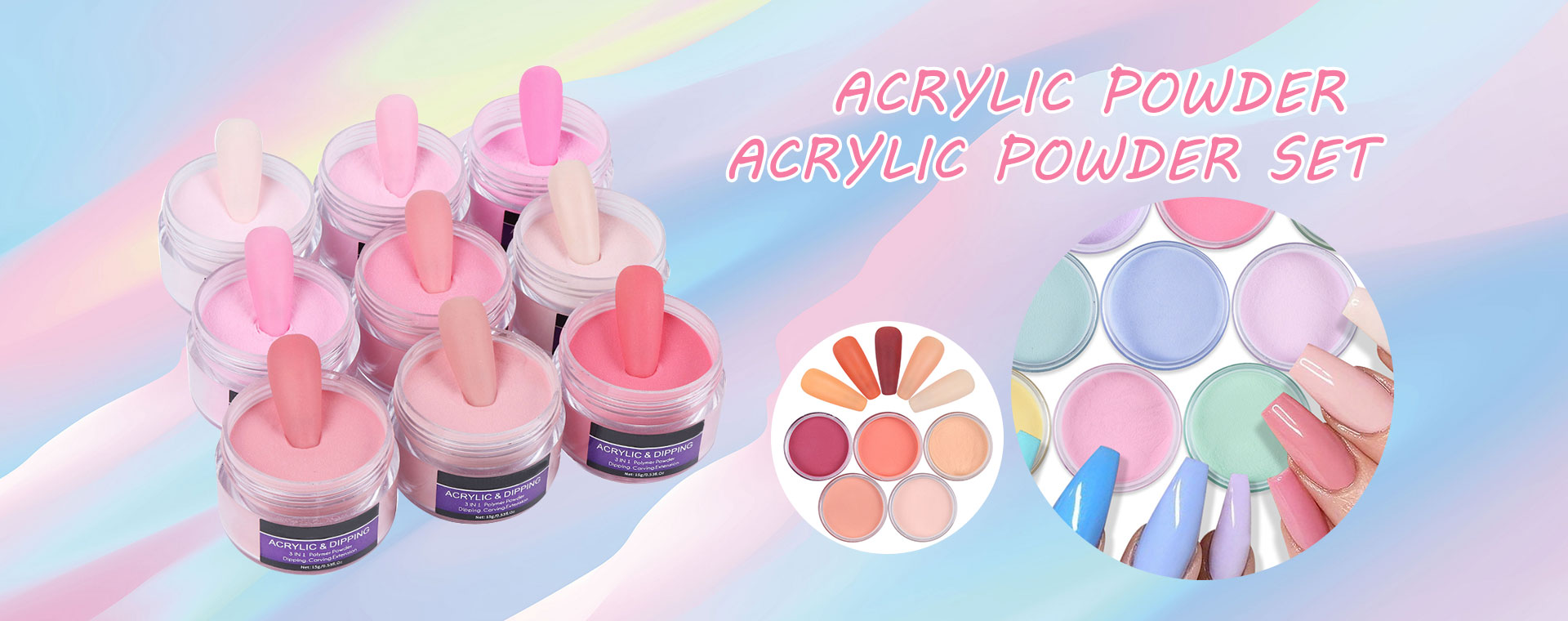 Produsenter av akrylpulver og akrylpulversett