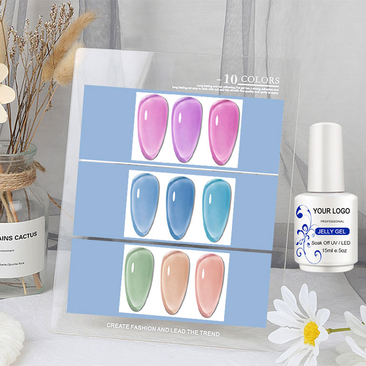 36 farger Ice Jelly Gel Polish