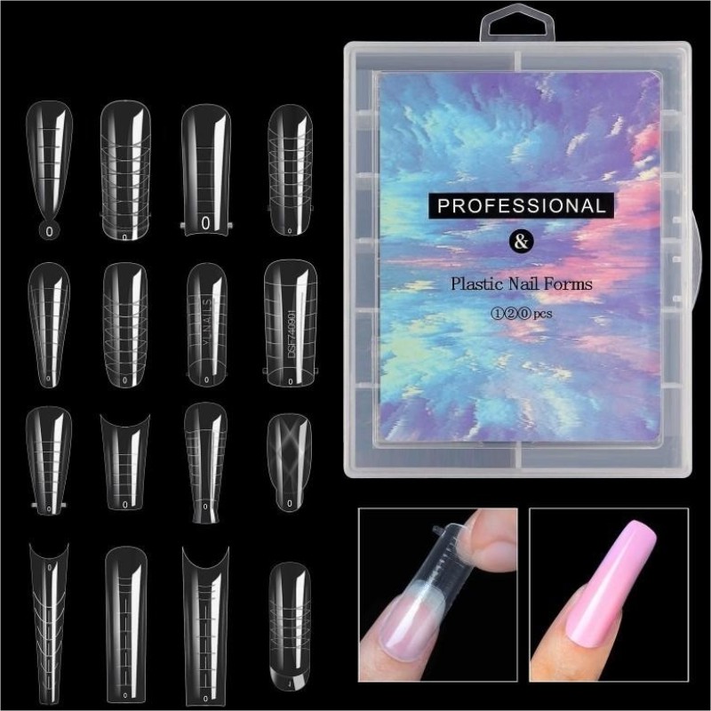 Akryl Nail Art Mold Kunstige negletips