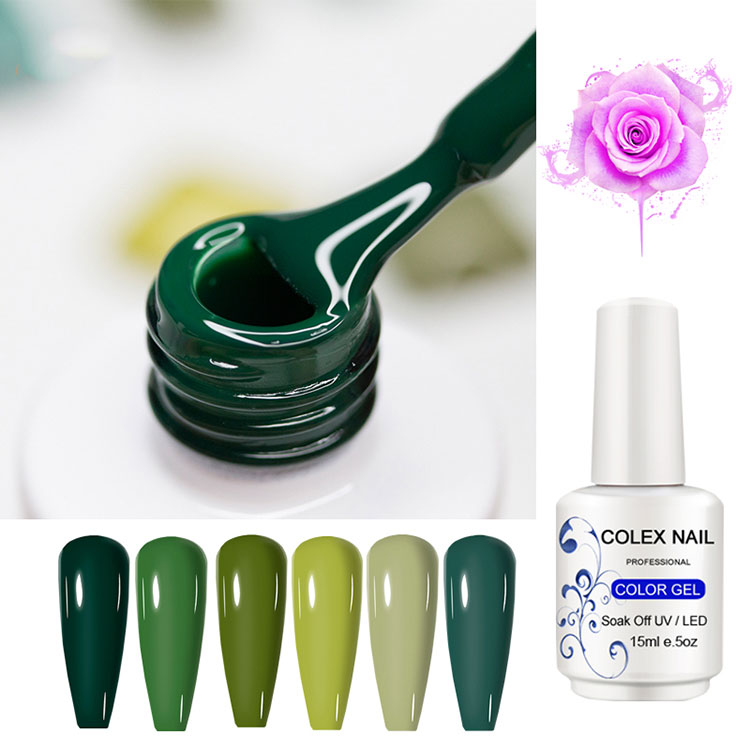 Enkel bruk farge ren fargegelpolish