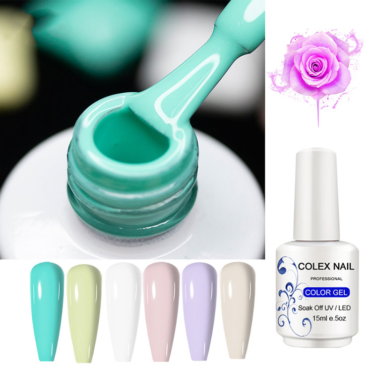 Macaron Green Pure Color Gel Polish