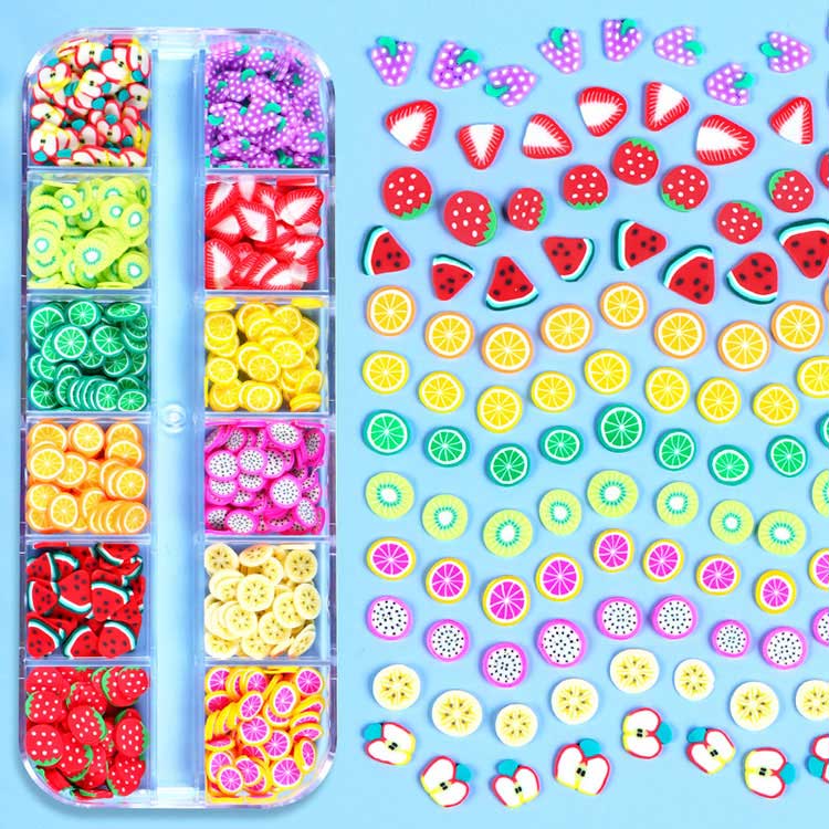 Nail Art fruktskiver