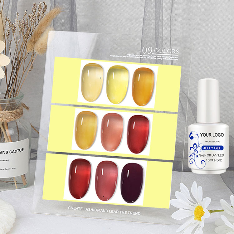 Neglekunst pudding isgelégelpolish