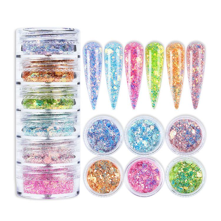 Nail Glitter Pulver